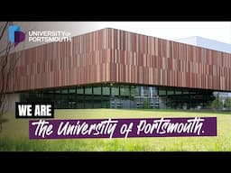 We are the University of Portsmouth