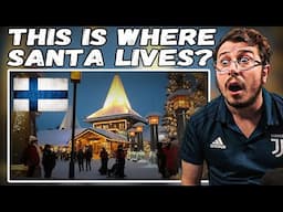 Italian Reacts To Santa Claus Village 🎅🎄🦌 🇫🇮