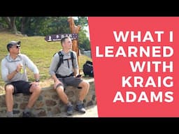 What I Learned Hiking 100km with Kraig Adams