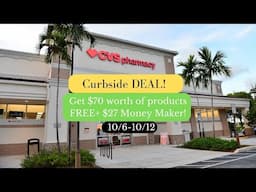 CVS Curbside Deal- $27 MONEY MAKER! 10/6-10/12