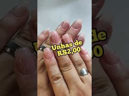 UNHAS POSTIÇAS DE 2 REIAS