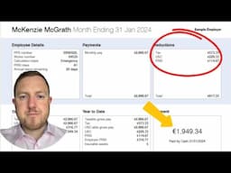 Understand Your Irish Payslip Taxes 2025 | PAYE , PRSI and USC detailed example