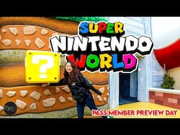 FIRST DAY OF PASS MEMBER PREVIEW DAY FOR SUPER NINTENDO WORLD I NEW RESTAURANT OPENS AT CITYWALK!