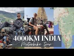 4000KM India Motorbike Tour in 1 month