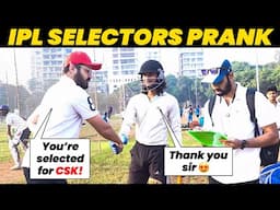 FAKE IPL SELECTORS 🤣 | INDIAN PREMIERE LEAGUE AUCTIONS 2024 | BECAUSE WHY NOT?