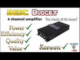 Best Budget 4 channel amplifier Soundstream Picasso Nano PN4.520D