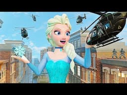 Elsa Frozen - Attack To City!