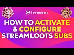 How to ACTIVATE and CONFIGURE Streamloots SUBS | TUTORIAL 2024