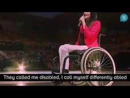 Motivational Speech by a handicapped women