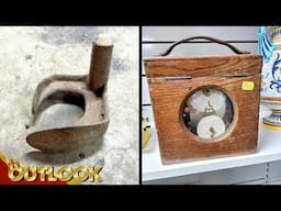 What's This MYSTERIOUS Antique Tool In My Grandpa's Shop And This Wooden Box In A Second-Hand Store?