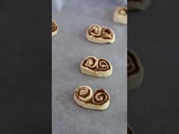 Cinnamon Roll Palmiers Recipe #shorts