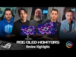 Best ROG OLED Monitors for 2024 - Review Highlights I ROG