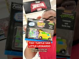 TINY Ninja Turtles Van & Leonardo #Funko Bitty POP! @OriginalFunko  ​⁠#tmnt #funkopop #ad #shorts