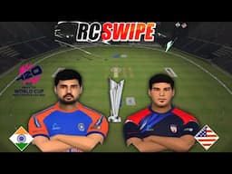 Real Cricket Swipe T20 WC Unlock | India Vs USA T20i WC Highlights | RC Swipe New Update Today