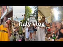 italy vlog | milan, lake como & santa margherita ligure 🇮🇹