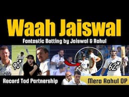 Jaiswal Rahul Ka Dhamaal 🔥 Jaiswal vs Starc | India Vs Australia 1st Test Perth Day 2 Stumps