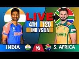 LIVE: India vs South Africa 4th T20I | Live Match Score & Commentary | IND vs SA live match today🏏