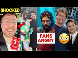 UNEXPECTED COLLAB! MrBeast SHOCKED by this…😳, Allu Arjun Fans Very Angry, Avneet Kaur & Tom Cruise