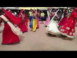 Nandlala chhelchhabila song dance road show by Oum Maa Gayatri Vidyapeeth students