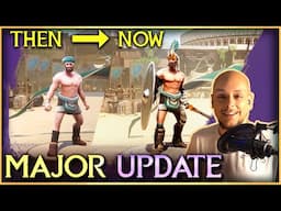 I made a huge update for my gladiator simulator game (overview vlog)