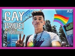 My first Gay Pride in USA (San Diego) & visiting a nude beach! 😱