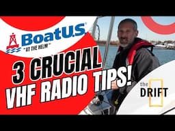 Three helpful tips for ensuring your VHF performs when you need it.