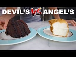 Why it's called devil's/angel's food cake