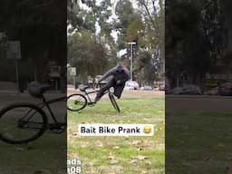 Bait Bike Prank 😂 #Pranks #JoeySalads #ViralVideos