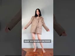 Day to night dressing #outfit #style #fashion