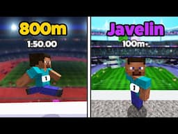 I Tested Steve in Track and Field