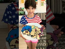 Pancake Art for Kids | Sanrio Pancake Art | Kuromi | Cinnamoroll l Tuxedo Sam #kidsshorts