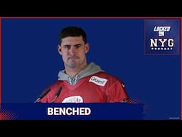 New York Giants End an Error, Bench QB Daniel Jones