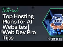 Top Hosting Plans for AI Websites | AI | Hosting | AI Websites | Web Dev Pro Tips