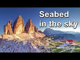 Dolomites: The SEABED in the sky!