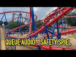 Scorpion - Queue Safety Spiel Audio - Busch Gardens Tampa (SBNO) Schwarzkopf