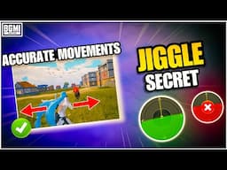 HOW TO DO UNPREDICTABLE ACCURATE JIGGLE IN BGMI🔥BGMI JIGGLE TIPS FOR CLOSE RANGE | BGMI