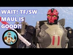 You know robot legs Maul, how about TRANSFORMING ROBOT MECH MAUL?! Transformers/Star Wars Crossovers