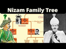 Nizam Family Tree | Which Nizam joined British against Tipu Sultan? | Nizam of Hyderabad