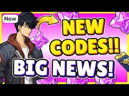 NEW CODES & EPIC NEWS FOR SOLO LEVELING: ARISE! CONGRATS TO THE DEVS!