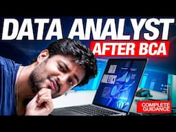 Is Data Analyst worth it after BCA? | Data analyst roadmap✅