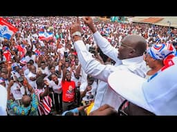 Wow: Bawumia & NPP Gurus Couldn't Belive Their Eyes As They Shake Kingampo Area in A Mega Tour...