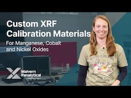 Custom XRF Calibration Materials for Manganese, Cobalt, and Nickel Oxides