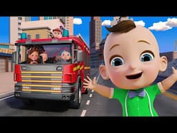 A Ram Sam Sam + Wheels On The Firetruck | BabaSharo Kids Songs & Nursery Rhymes