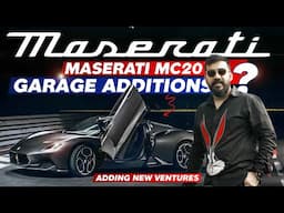 Maserati MC20 Garage additions ? | Adding new ventures