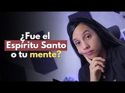 Cómo saber cuando es el Espíritu Santo quien te habla - 4 formas | Sarah Yuritza