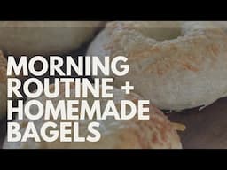 Large Family Morning Routine | Sourdough Discard Bagels