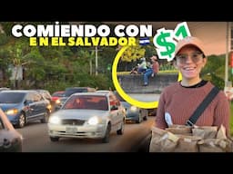 JOVEN SALVADOREÑA 🇸🇻 VENDE  RICO Y BARATO EN CALLES DE EL SALVADOR 🥖 5:30 AM ☀️