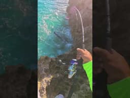 Adrenaline Fueled Fishing - Action Off De Rocks!