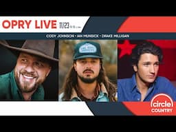 Opry Live - Cody Johnson, Ian Munsick, and Drake Milligan