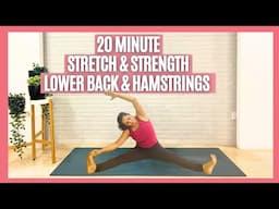 Strengthen & Stretch: Yoga for Lower Back & Hamstring